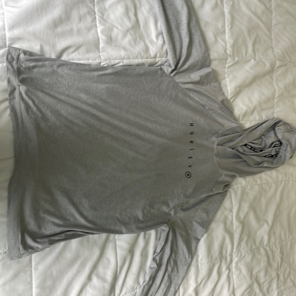 Grey Hurley hoodie, active wear, and casual wear. Men’s Medium.